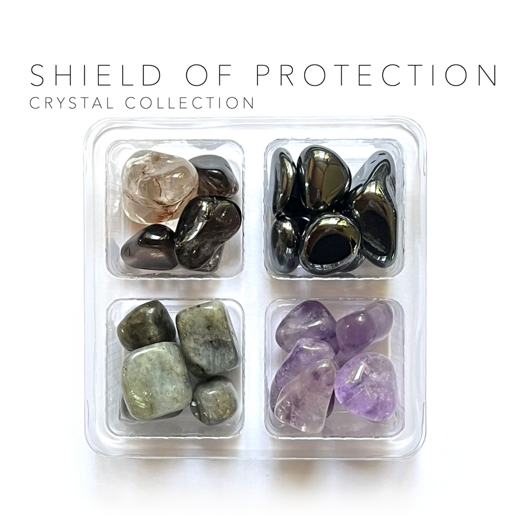 SHIELD OF PROTECTION ---  Rox Box -- crystal gift set
