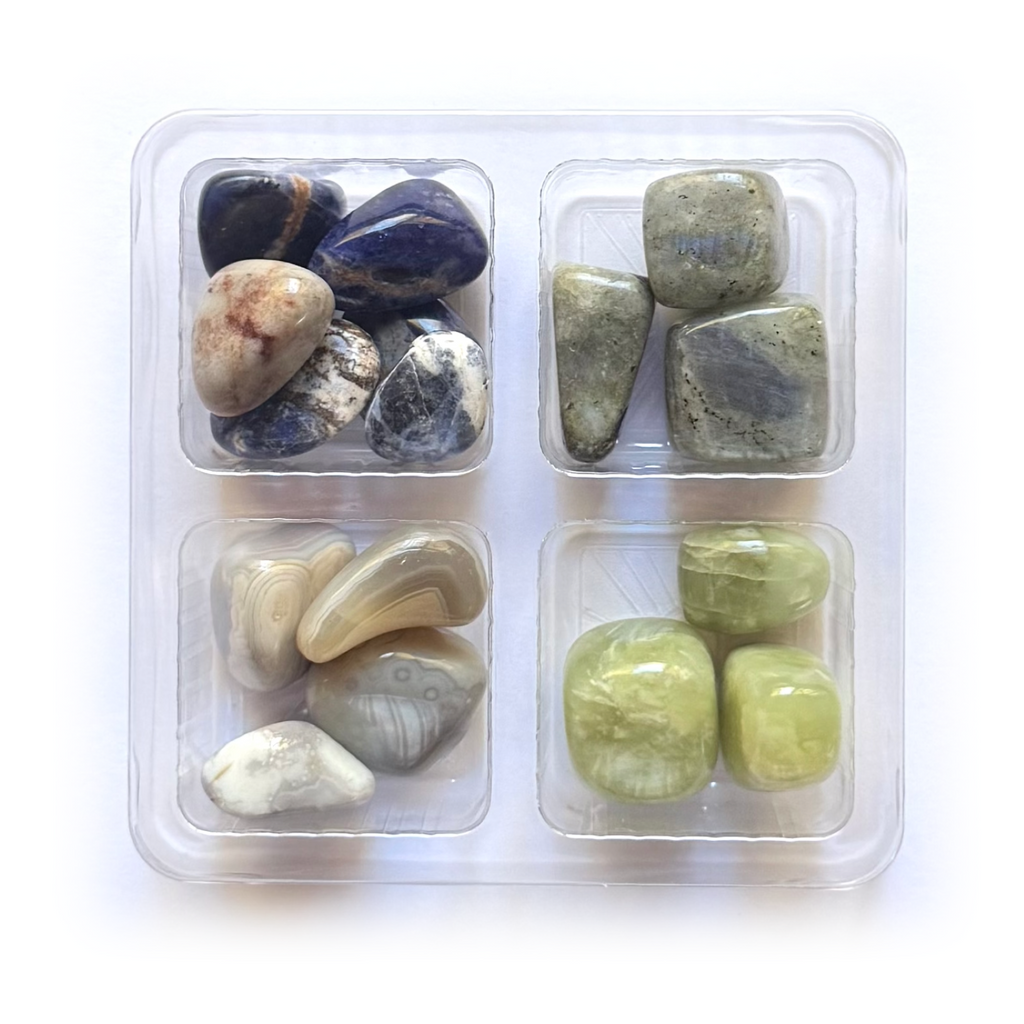 STEP 5 - sobriety stones - Rox Box - recovery crystal set