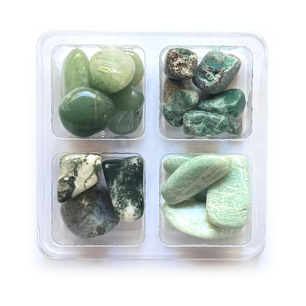 STEP 6 - sobriety stones - Rox Box - recovery crystal set