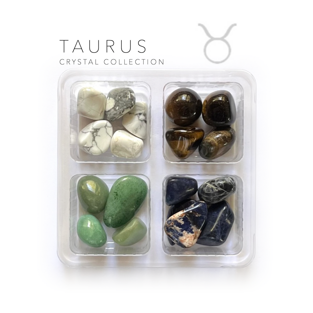 Taurus Zodiac Rox Box - April 20 - May 20-  jumbo Crystals and Stones gift set