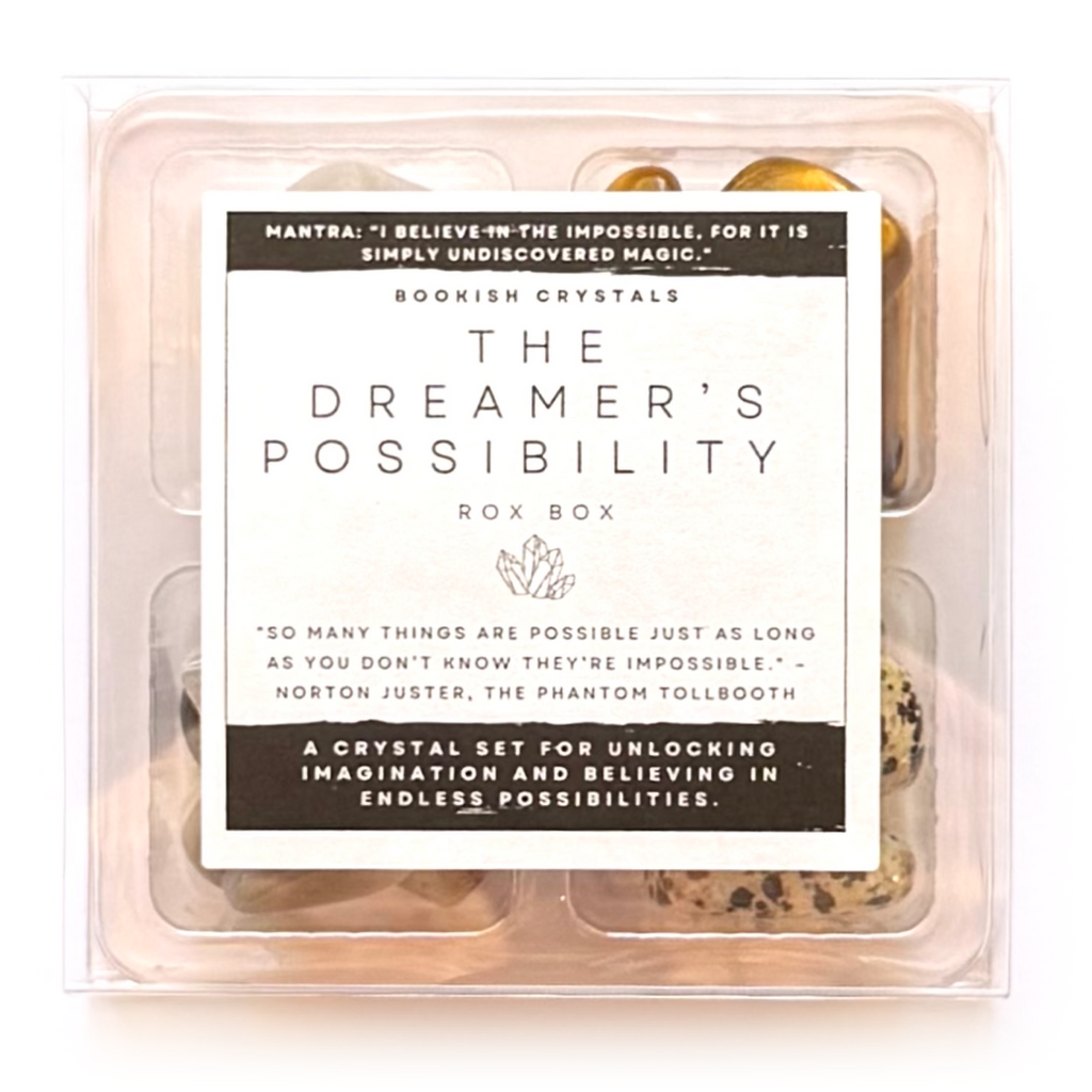 THE DREAMER'S POSSIBILITY - Bookish Crystals Rox Box Collection