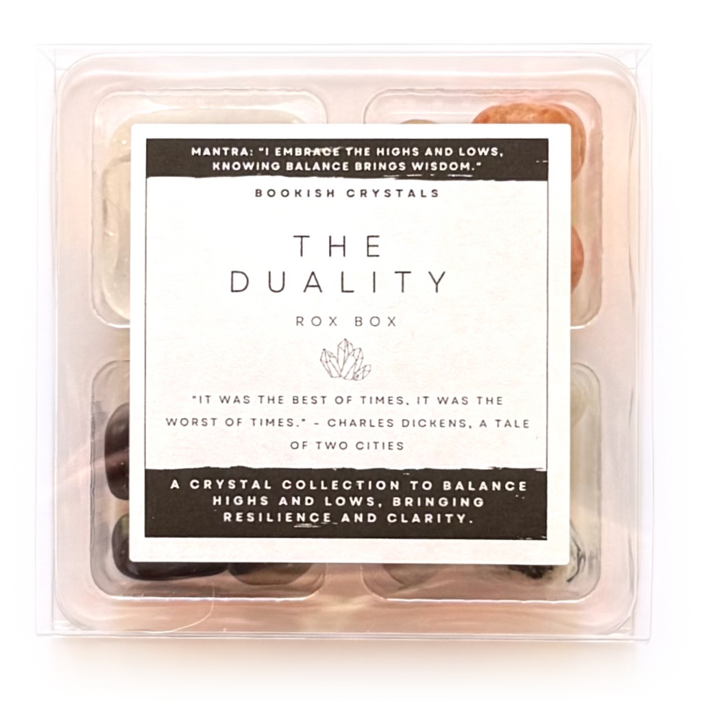 THE DUALITY - Bookish Crystals Rox Box Collection