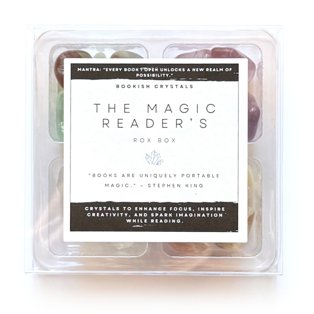 THE MAGIC READER'S BOX - Bookish Crystals Rox Box Collection