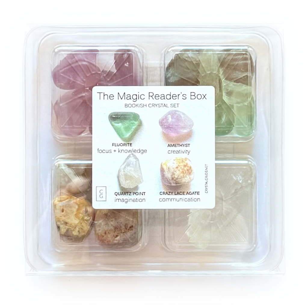 THE MAGIC READER'S BOX - Bookish Crystals Rox Box Collection