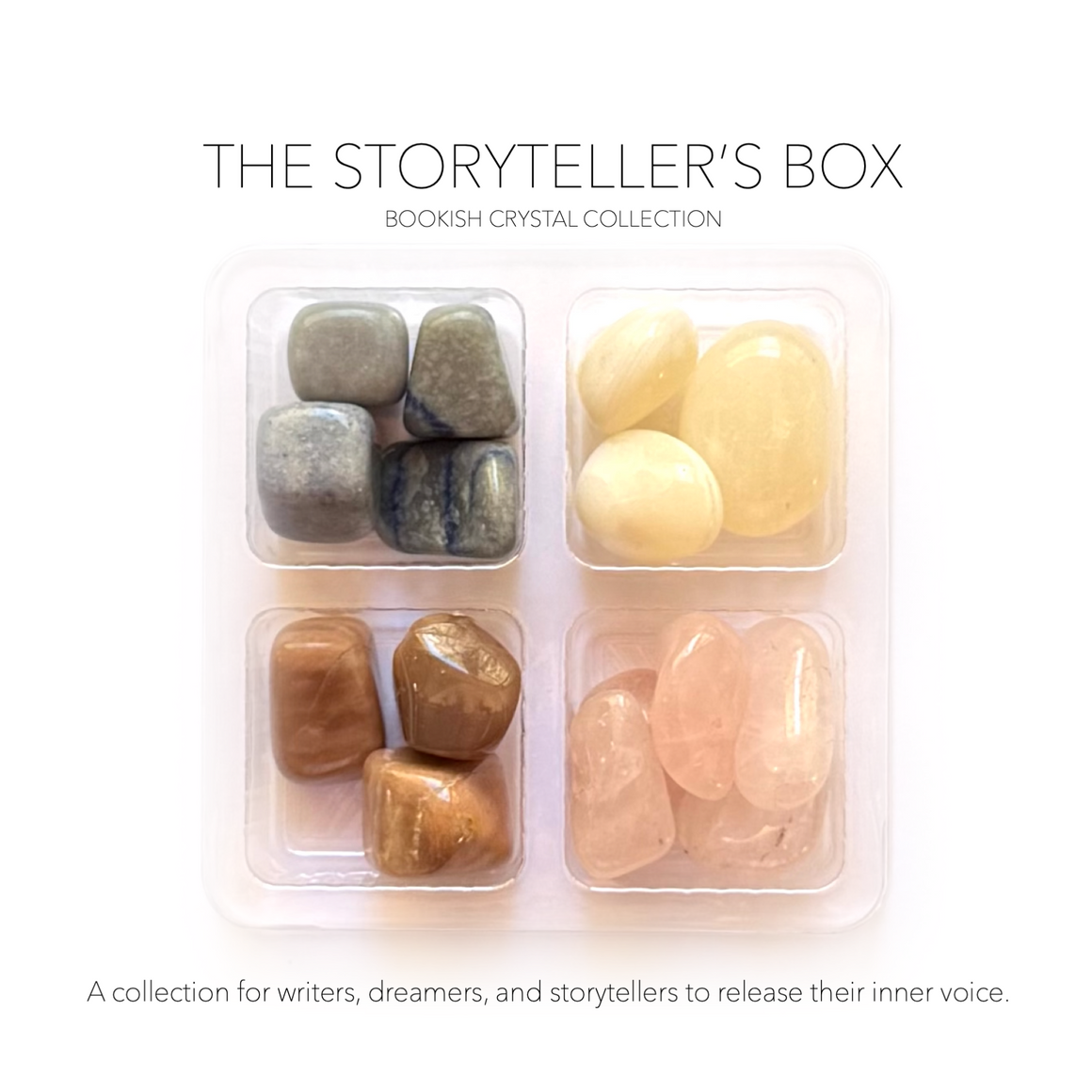 THE STORYTELLER'S BOX - Bookish Crystals Rox Box Collection