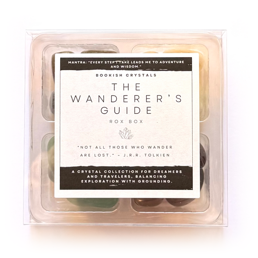 THE WANDERER'S GUIDE- Bookish Crystals Rox Box Collection