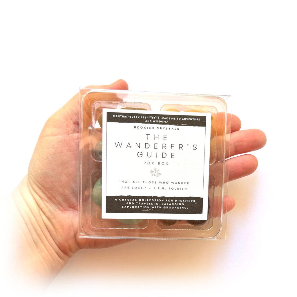 THE WANDERER'S GUIDE- Bookish Crystals Rox Box Collection