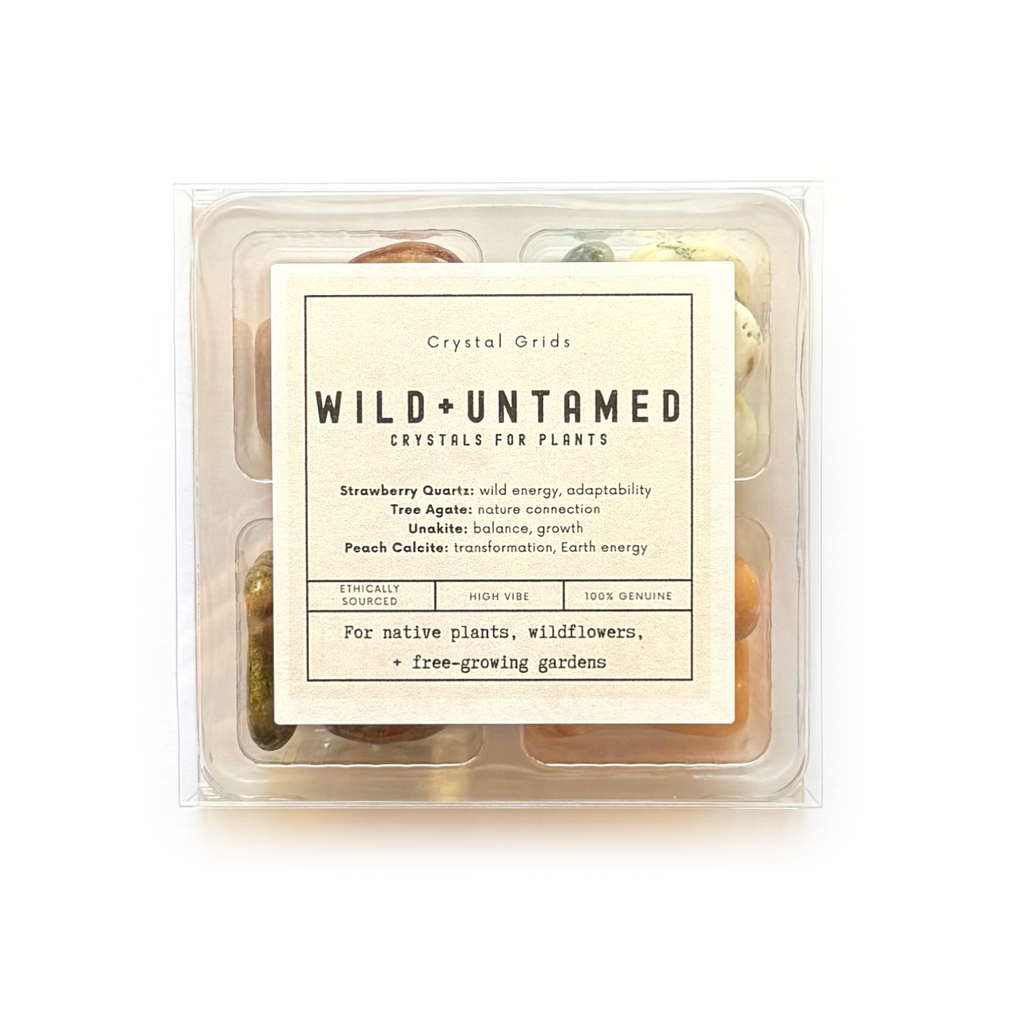 WILD + UNTAMED GARDEN SET- Crystals for Plants Rox Box