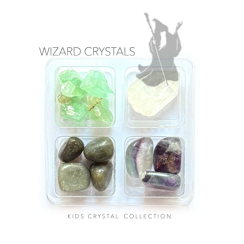 WIZARD CRYSTALS - Kids Crystal Sets - Rox Box - rock collection