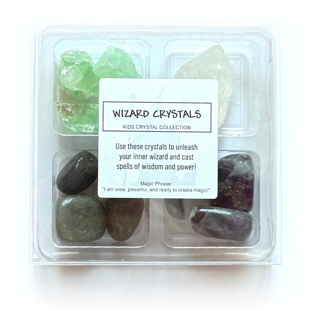 WIZARD CRYSTALS - Kids Crystal Sets - Rox Box - rock collection