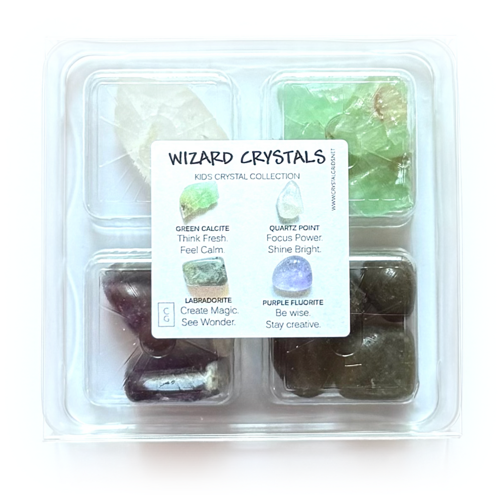 WIZARD CRYSTALS - Kids Crystal Sets - Rox Box - rock collection