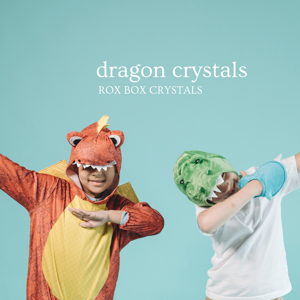 DRAGON CRYSTALS - Kids Crystal Sets - Rox Box - rock collection