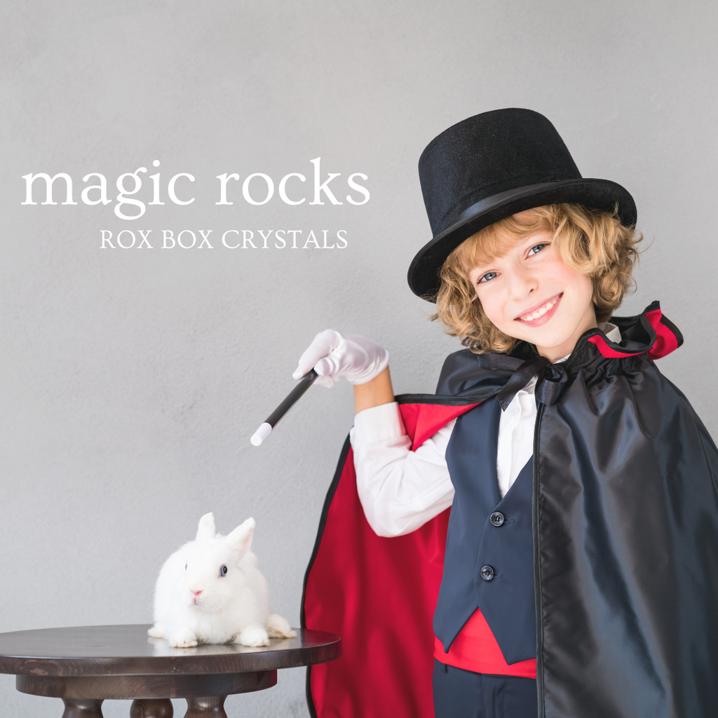 MAGIC ROCKS - Kids Crystal Sets - Rox Box - rock collection