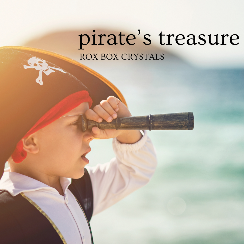 PIRATE'S TREASURE - Kids Crystal Sets - Rox Box - rock collection