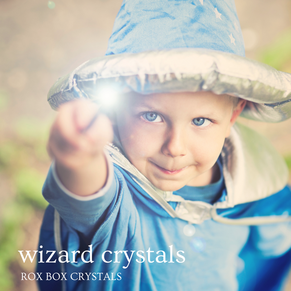 WIZARD CRYSTALS - Kids Crystal Sets - Rox Box - rock collection