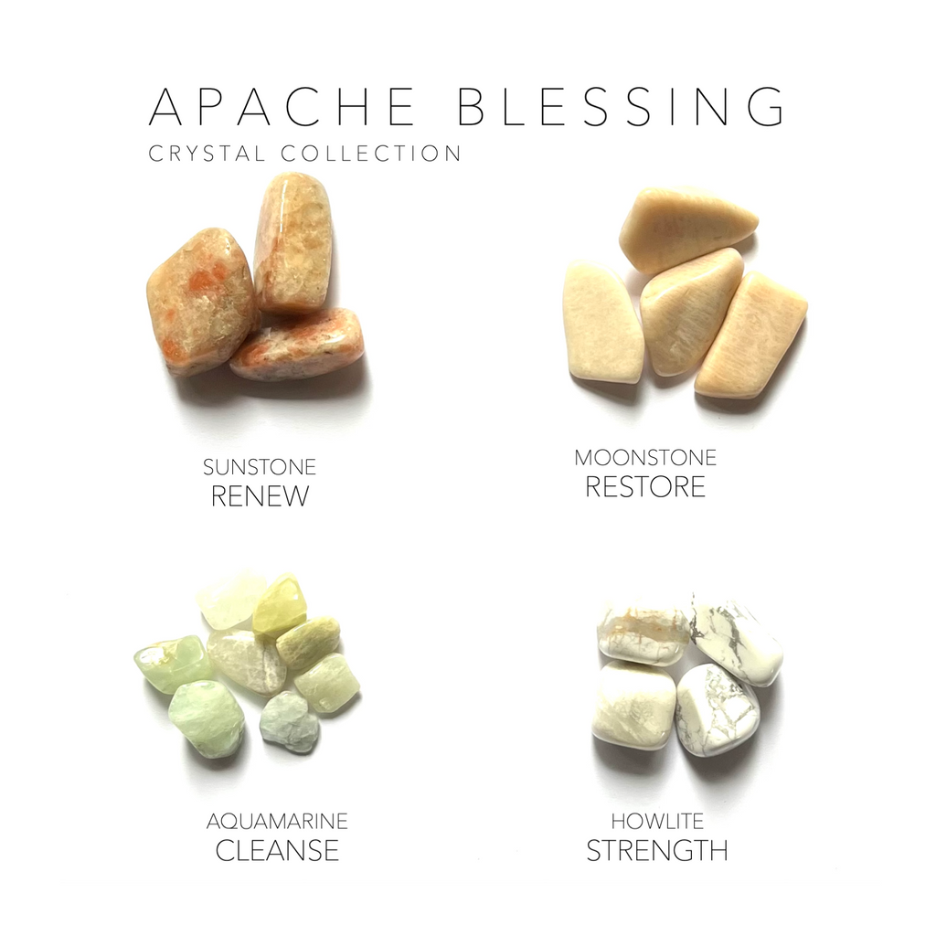 APACHE BLESSING ---  Rox Box - healing crystal set