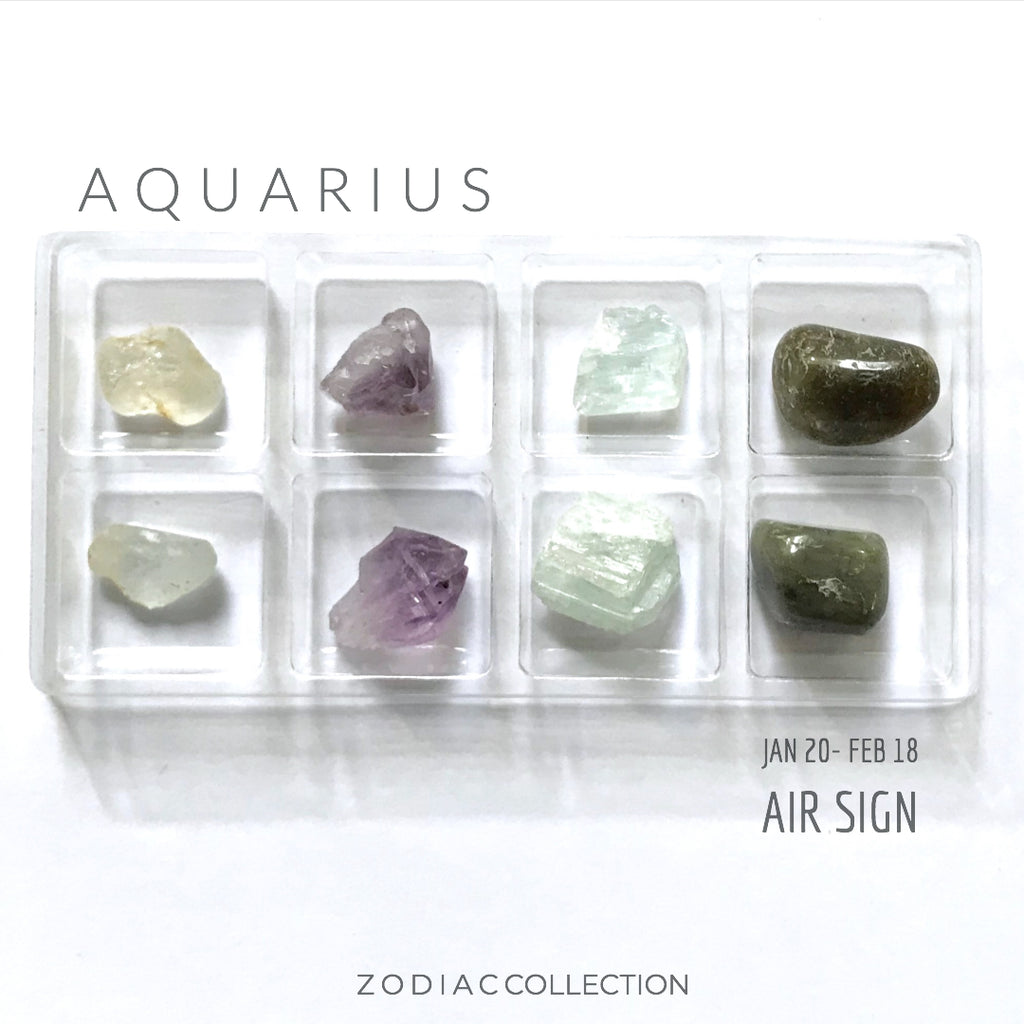 AQUARIUS ZODIAC COLLECTION --- Jan 20 - Feb 18 | Air Sign --- Rox Box