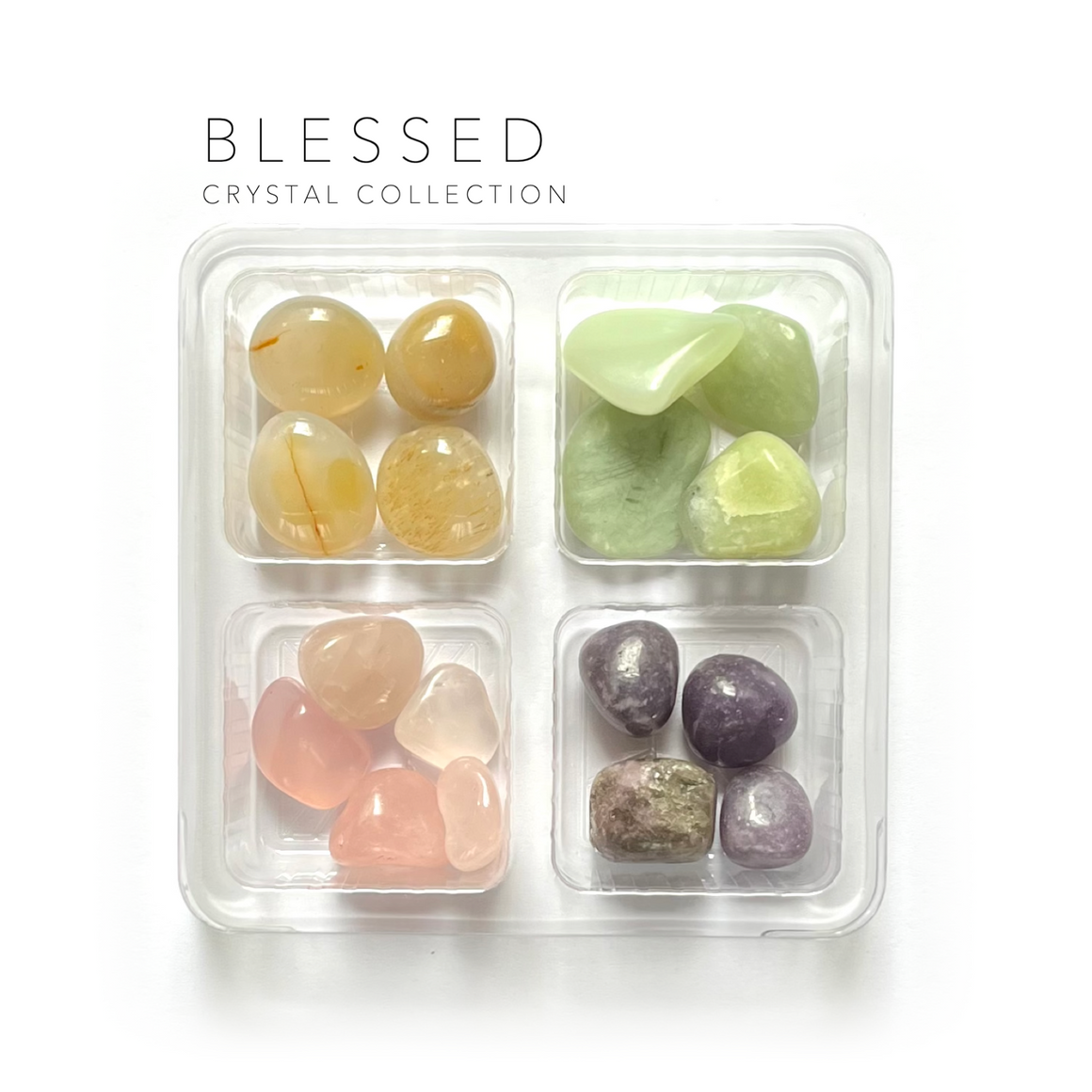 BLESSED ---  Rox Box - healing crystal set