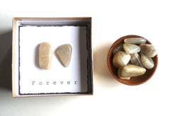 F O R E V E R | MOONSTONE - intention stone gift box